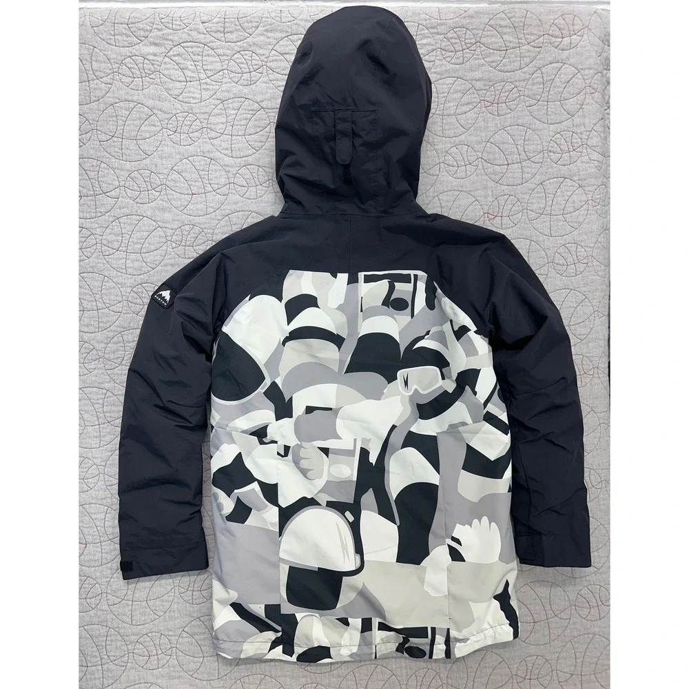 Burton Covert 2.0 2L Jacket Black Cosmoblock / Boys' XL